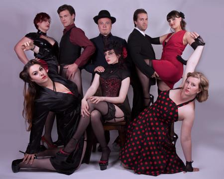 Promotional Shoot with Burlesque Dance Antwerp at Sinners Dollhouse on 2013-05-20